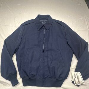 Airforce Military Jacket - Defense Logistics Agency - Blue - 42R - NWT